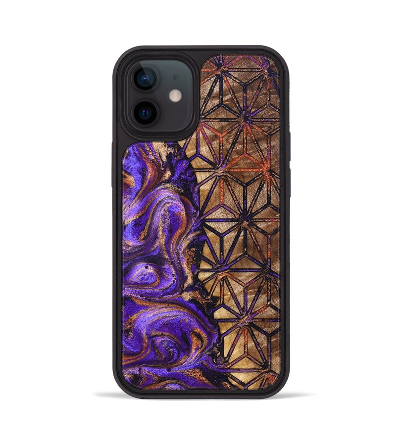 iPhone 12 Wood Phone Case - Inez (Pattern, 831979)