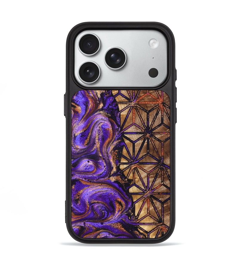 iPhone 18 Pro Wood Phone Case - Inez (Pattern, 831979)
