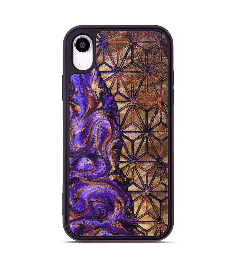 iPhone Xr Wood Phone Case - Inez (Pattern, 831979)
