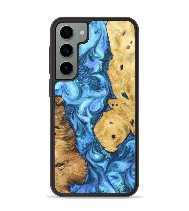Galaxy S23 Plus Wood Phone Case - Desirae (Blue, 831981)