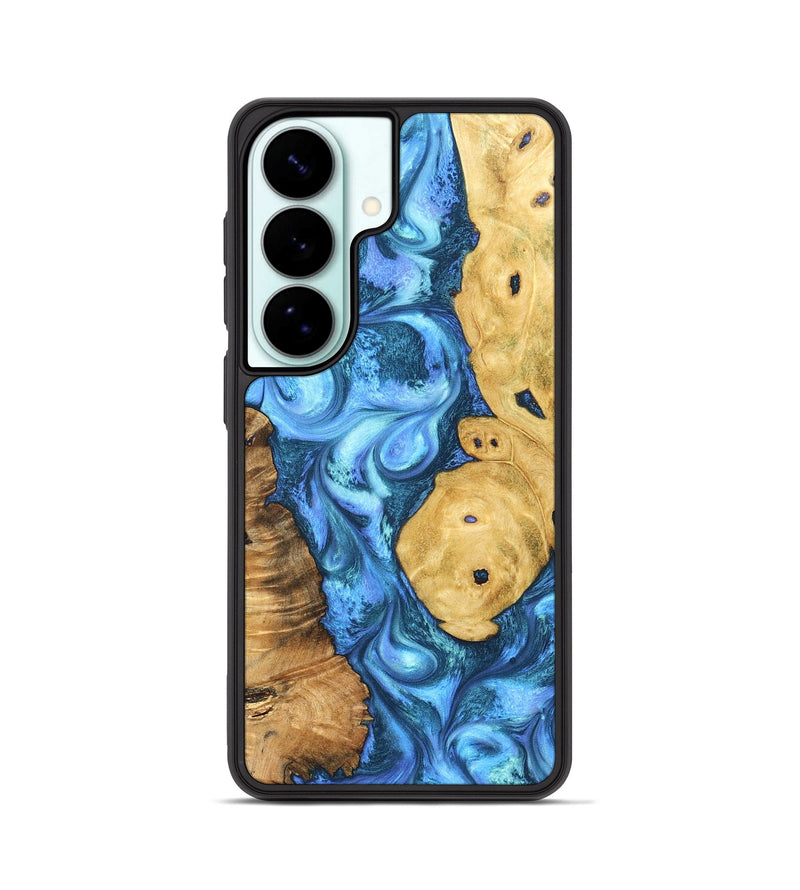Galaxy S26 Wood Phone Case - Desirae (Blue, 831981)