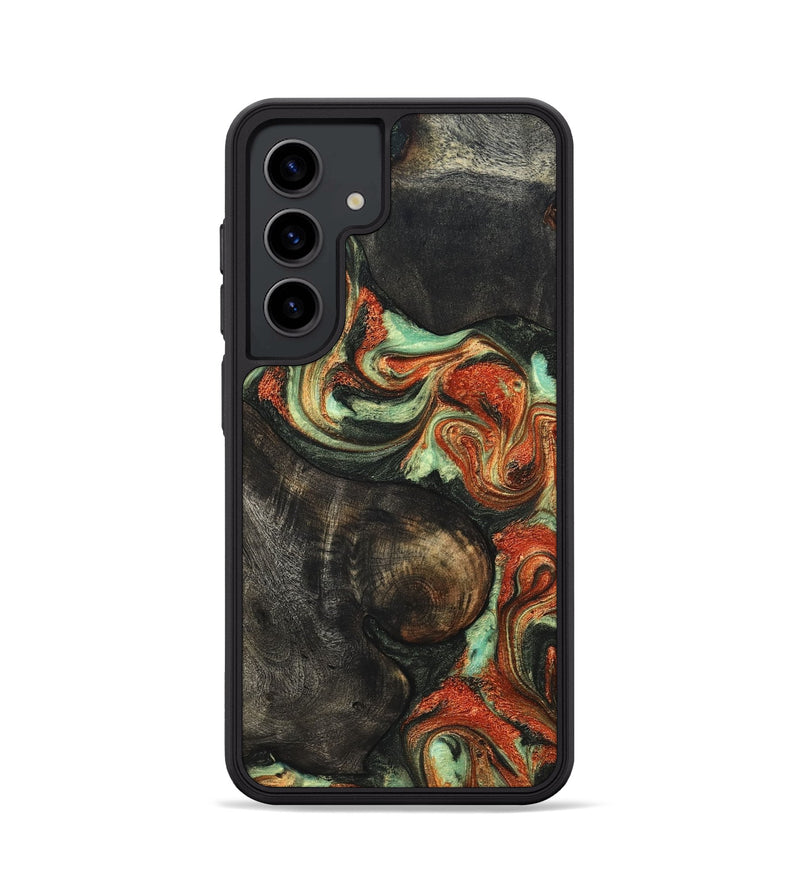 Galaxy S24 Wood Phone Case - Matheo (Green, 831982)