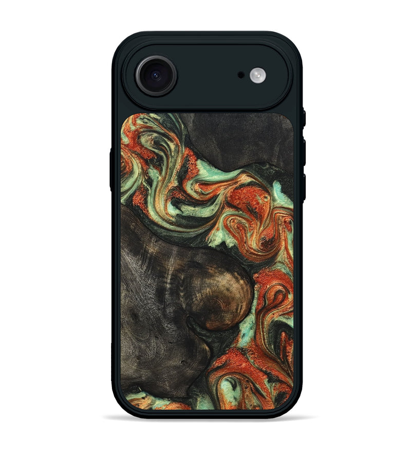 iPhone 17 Air Wood Phone Case - Matheo (Green, 831982)