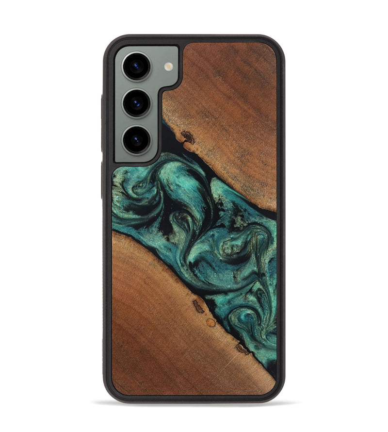 Galaxy S23 Plus Wood Phone Case - Avah (Green, 831983)