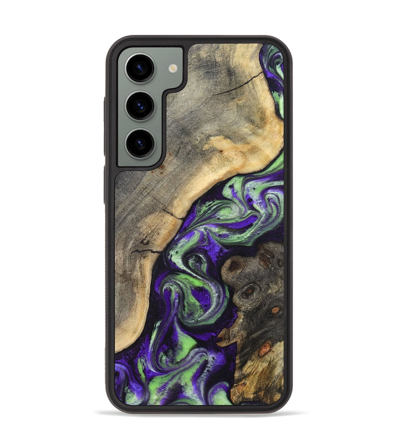 Galaxy S23 Plus Wood Phone Case - Cecily (Purple, 831988)