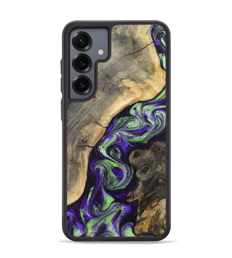 Galaxy S25 Plus Wood Phone Case - Cecily (Purple, 831988)