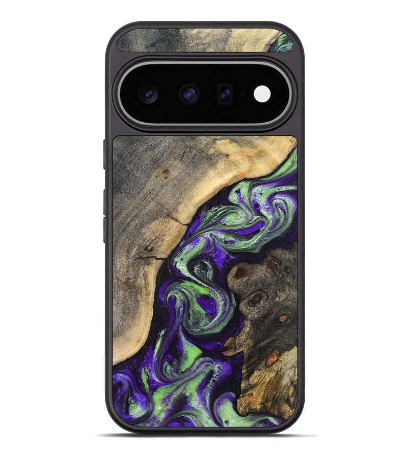 Pixel 11 Pro XL Wood Phone Case - Cecily (Purple, 831988)