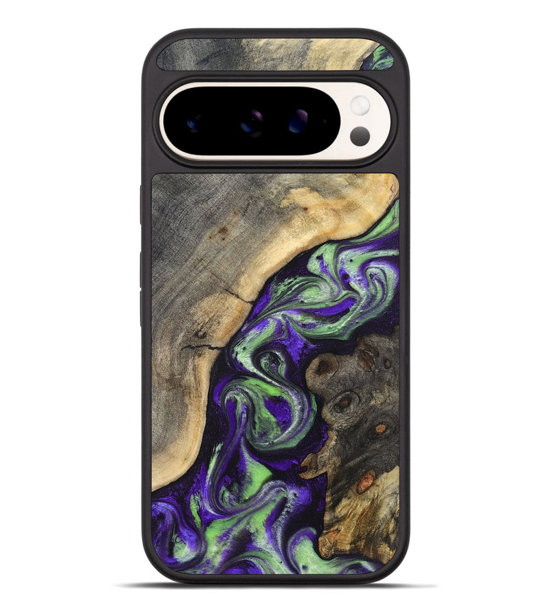 Pixel 9 Pro XL Wood Phone Case - Cecily (Purple, 831988)