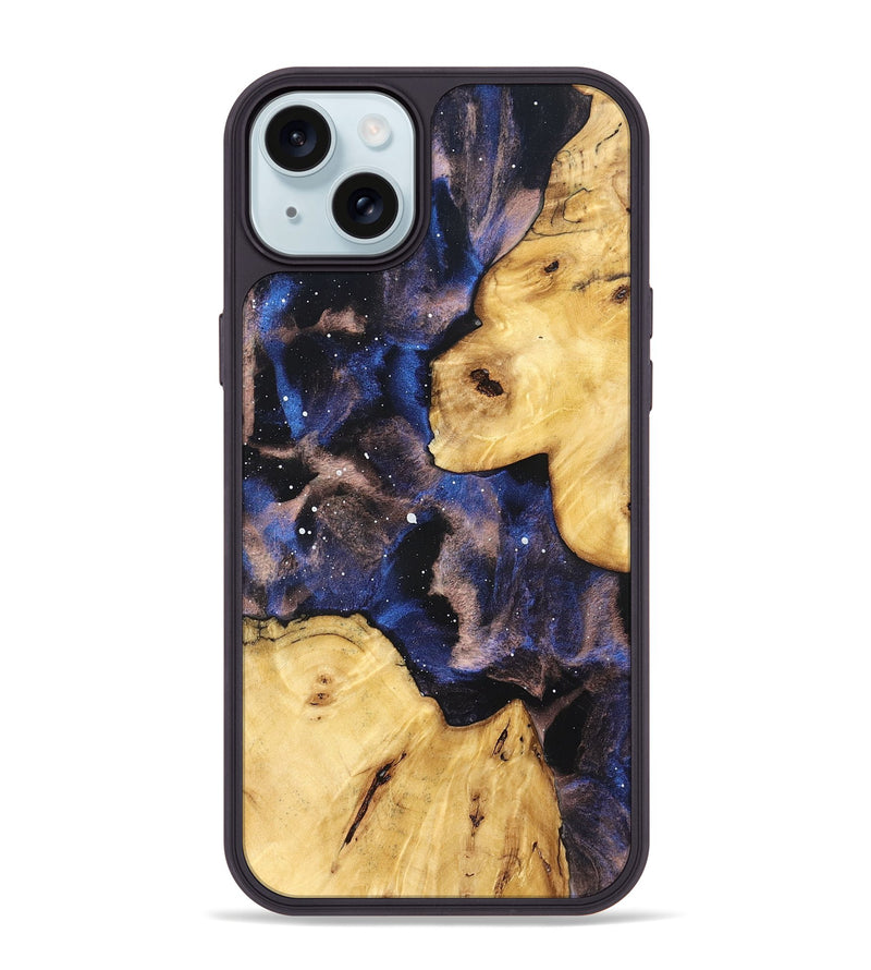 iPhone 15 Plus Wood Phone Case - Kyaire (Cosmos, 831991)