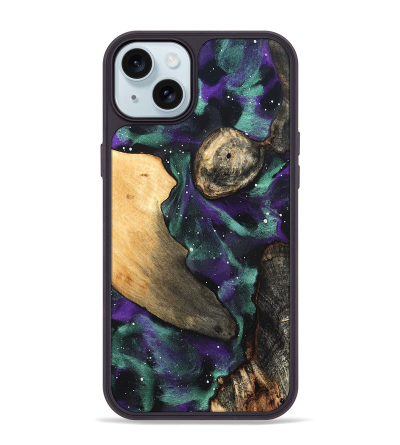 iPhone 15 Plus Wood Phone Case - Deidra (Cosmos, 831992)