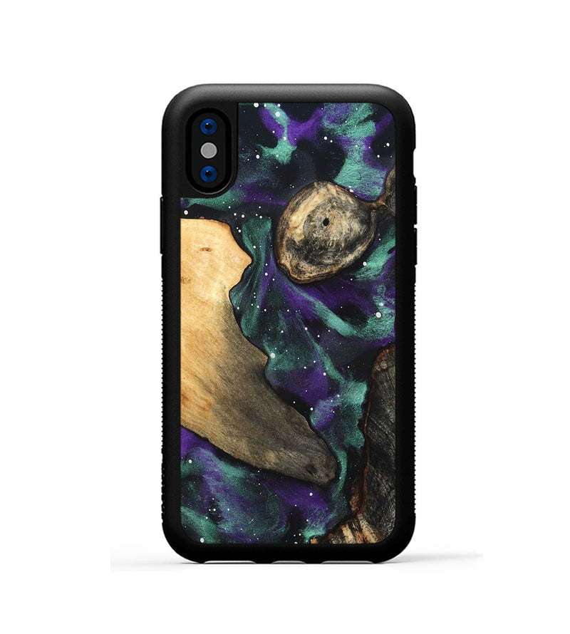 iPhone Xs Wood Phone Case - Deidra (Cosmos, 831992)