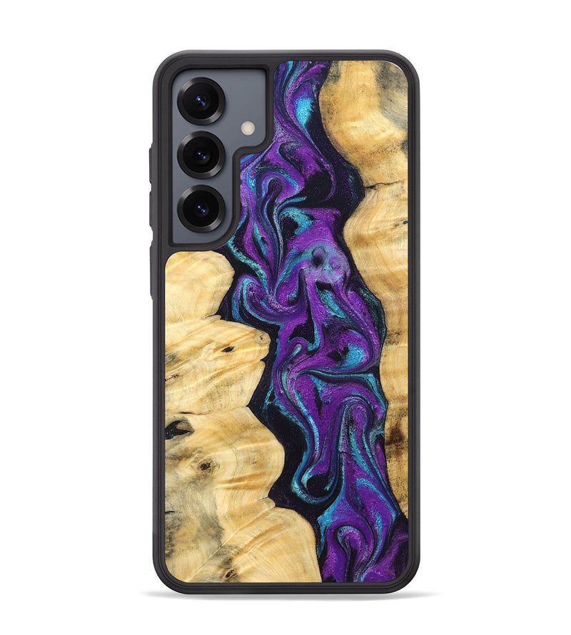 Galaxy S25 Plus Wood Phone Case - Lutie (Purple, 831995)
