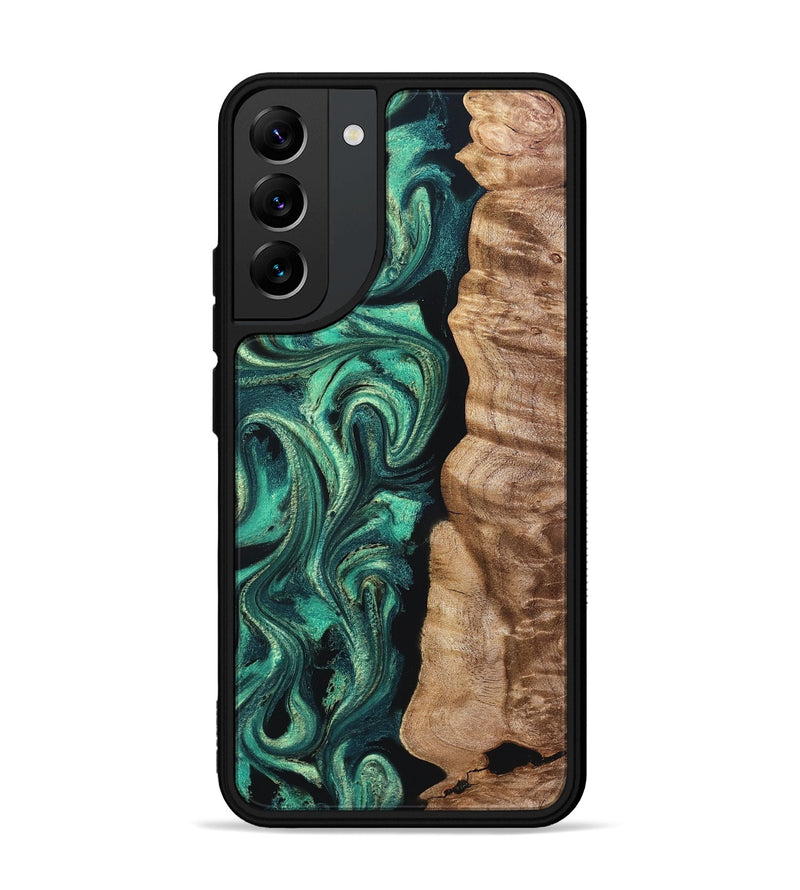 Galaxy S22 Plus Wood Phone Case - Santana (Green, 831999)