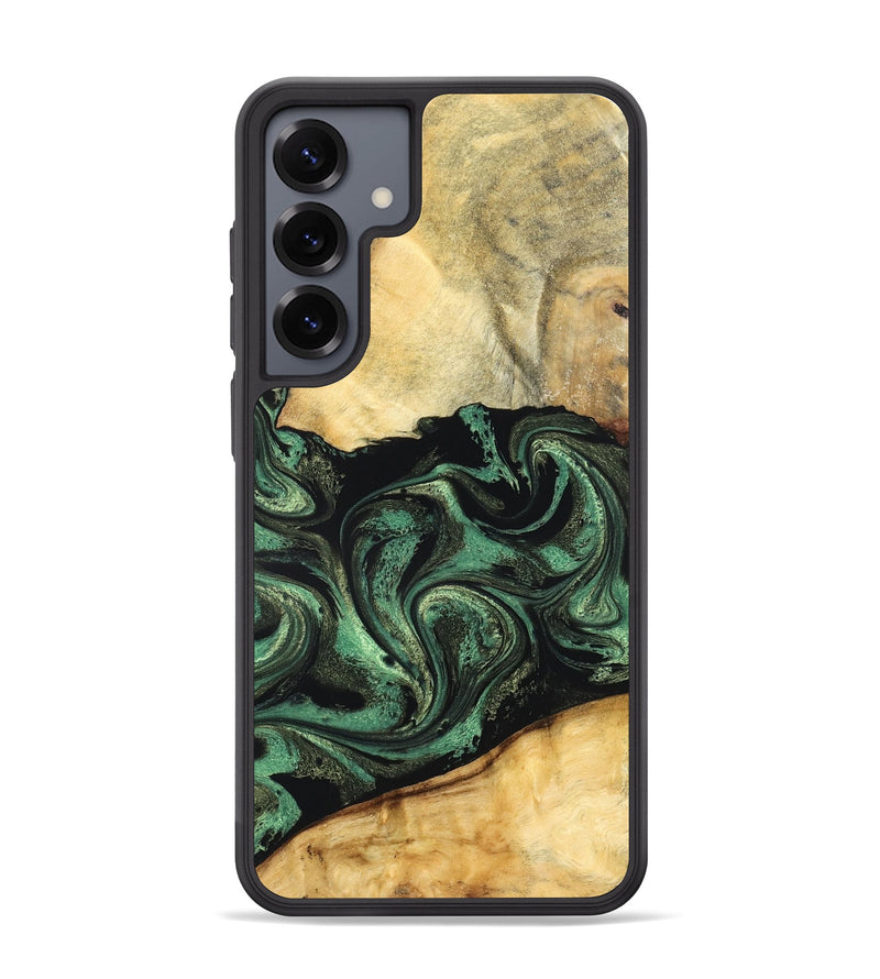 Galaxy S25 Plus Wood Phone Case - Briella (Green, 832000)