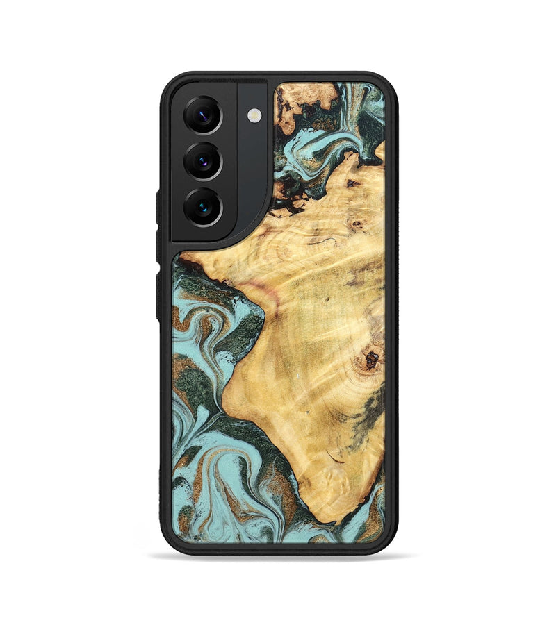 Galaxy S22 Wood Phone Case - Toccara (Green, 832001)