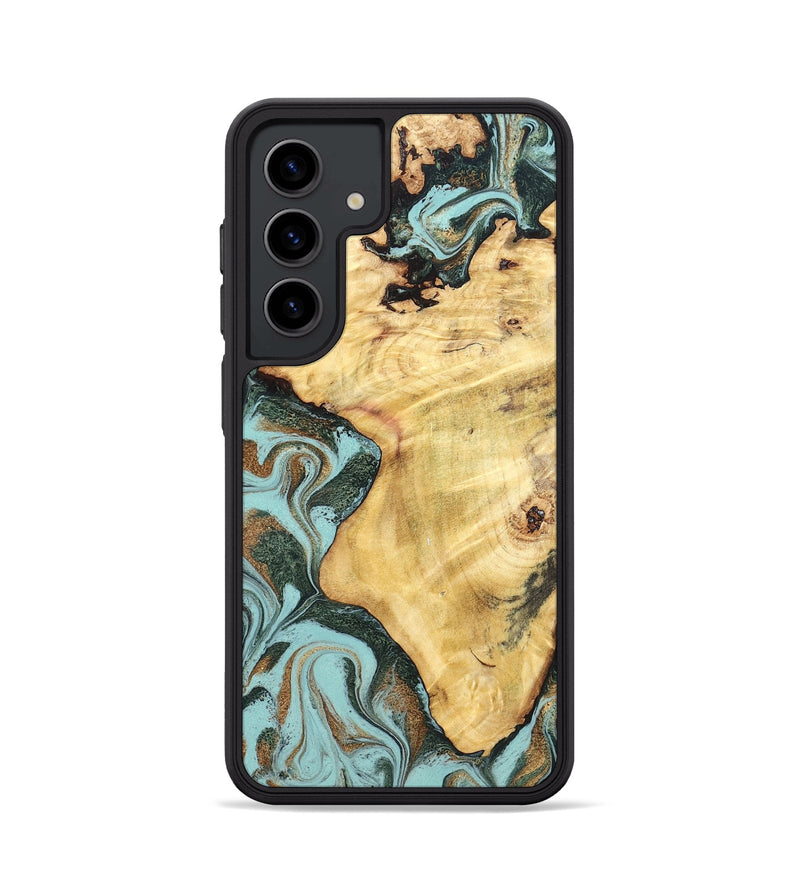 Galaxy S24 Wood Phone Case - Toccara (Green, 832001)