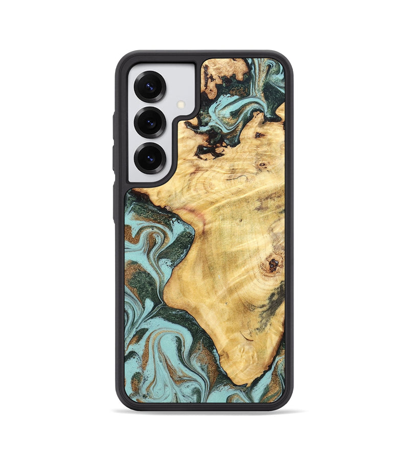 Galaxy S25 Wood Phone Case - Toccara (Green, 832001)