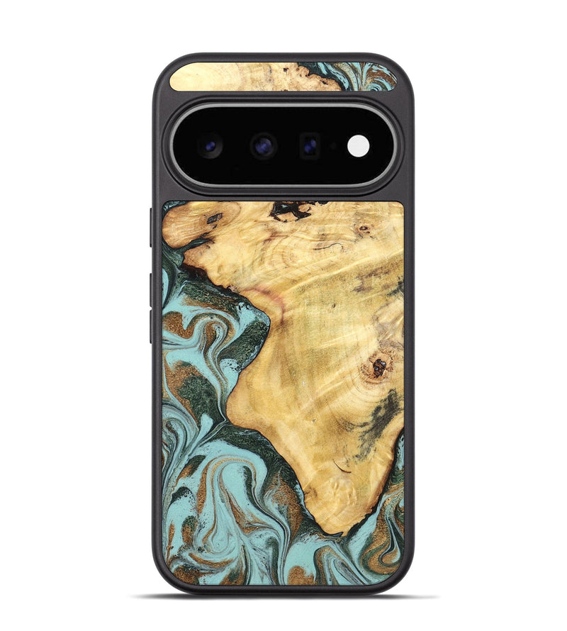 Pixel 11 Wood Phone Case - Toccara (Green, 832001)