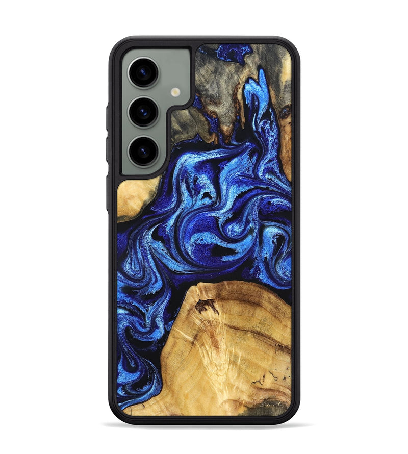 Galaxy S24 Plus Wood Phone Case - Amaya (Blue, 832004)
