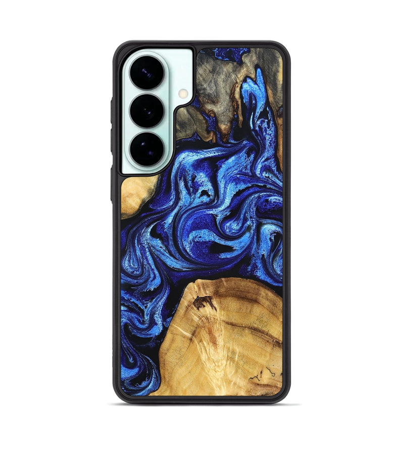 Galaxy S26 Plus Wood Phone Case - Amaya (Blue, 832004)