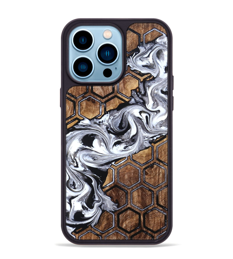 iPhone 14 Pro Max Wood Phone Case - Daria (Pattern, 832005)