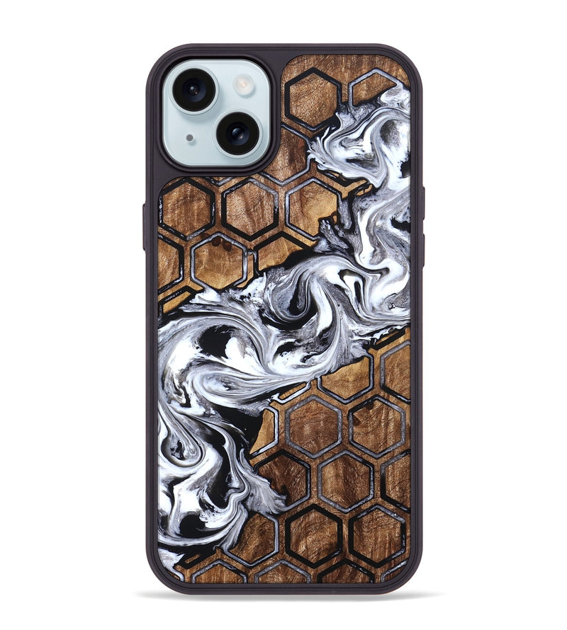 iPhone 15 Plus Wood Phone Case - Daria (Pattern, 832005)
