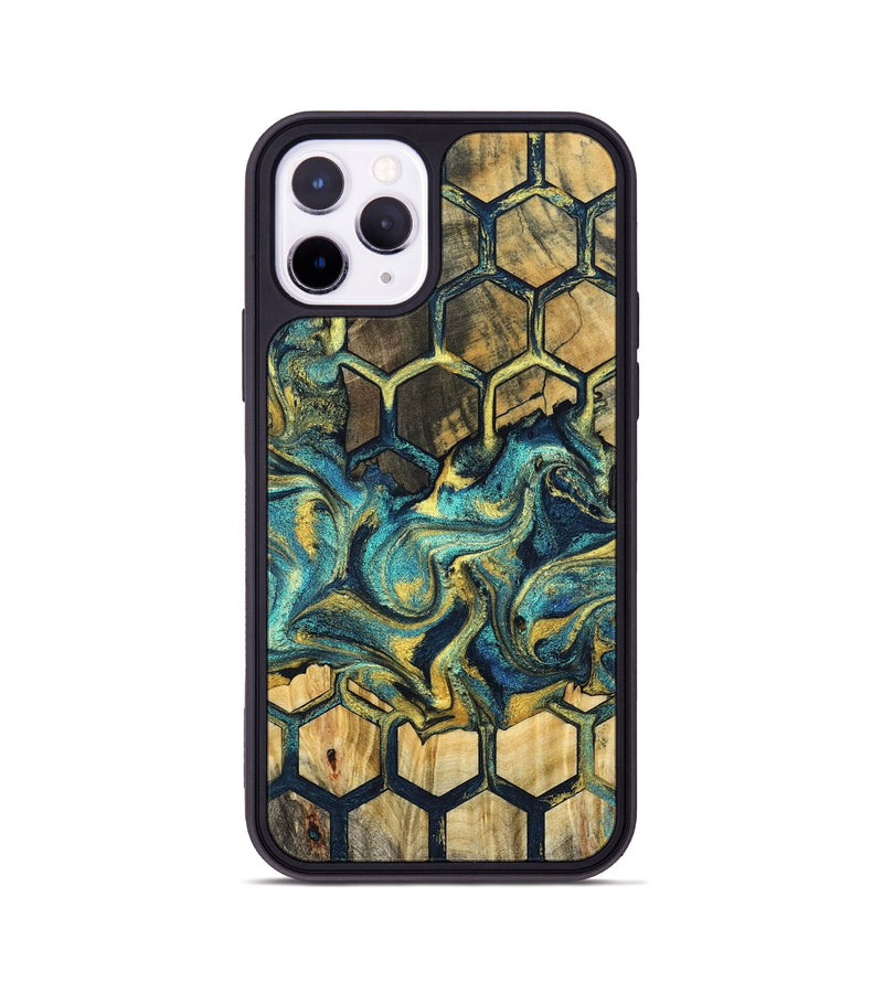 iPhone 11 Pro Wood Phone Case - Mellie (Pattern, 832006)