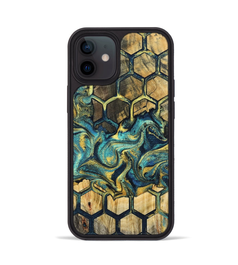 iPhone 12 Wood Phone Case - Mellie (Pattern, 832006)