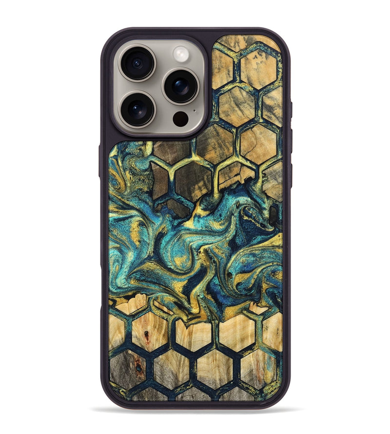 iPhone 16 Pro Max Wood Phone Case - Mellie (Pattern, 832006)