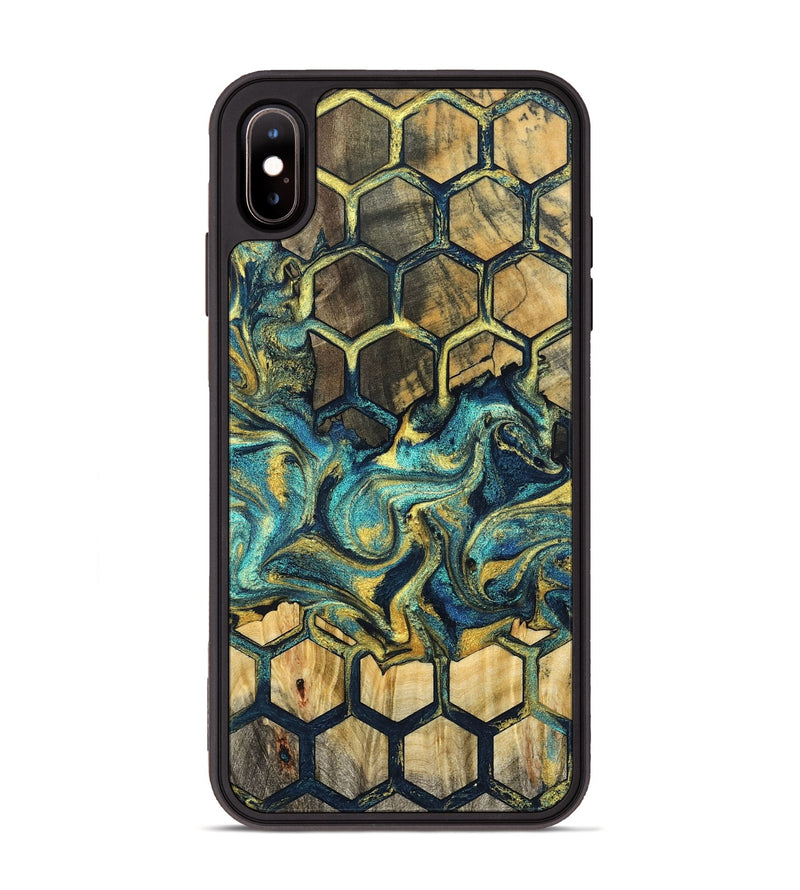 iPhone Xs Max Wood Phone Case - Mellie (Pattern, 832006)