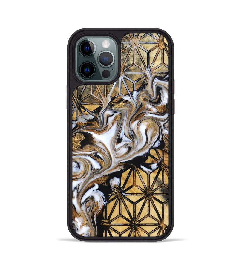 iPhone 12 Pro Wood Phone Case - Tressie (Pattern, 832007)