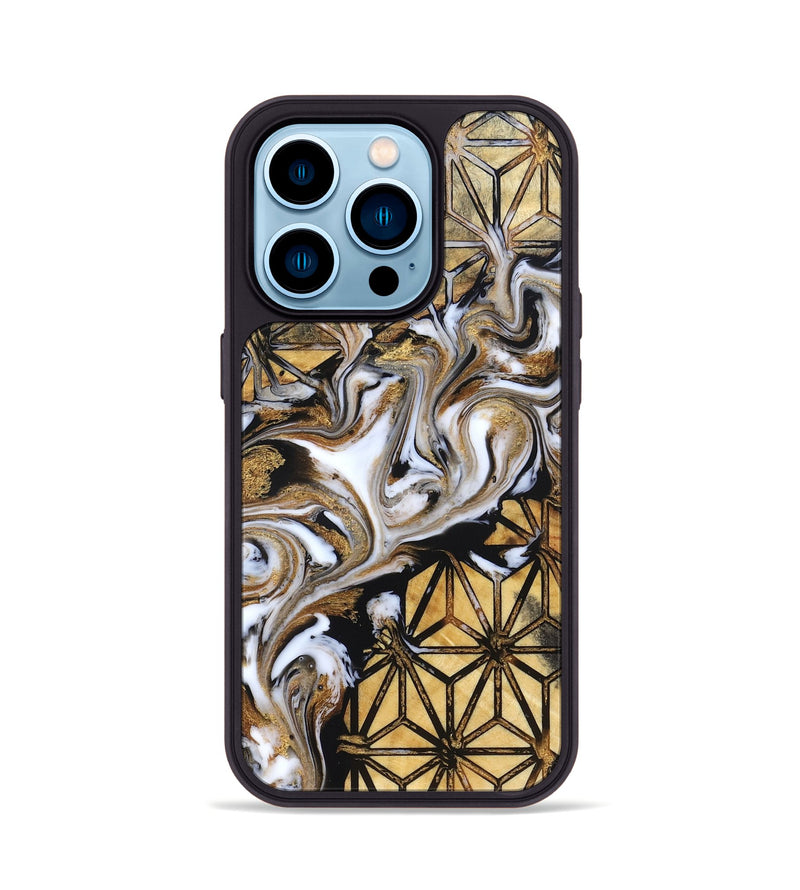 iPhone 14 Pro Wood Phone Case - Tressie (Pattern, 832007)