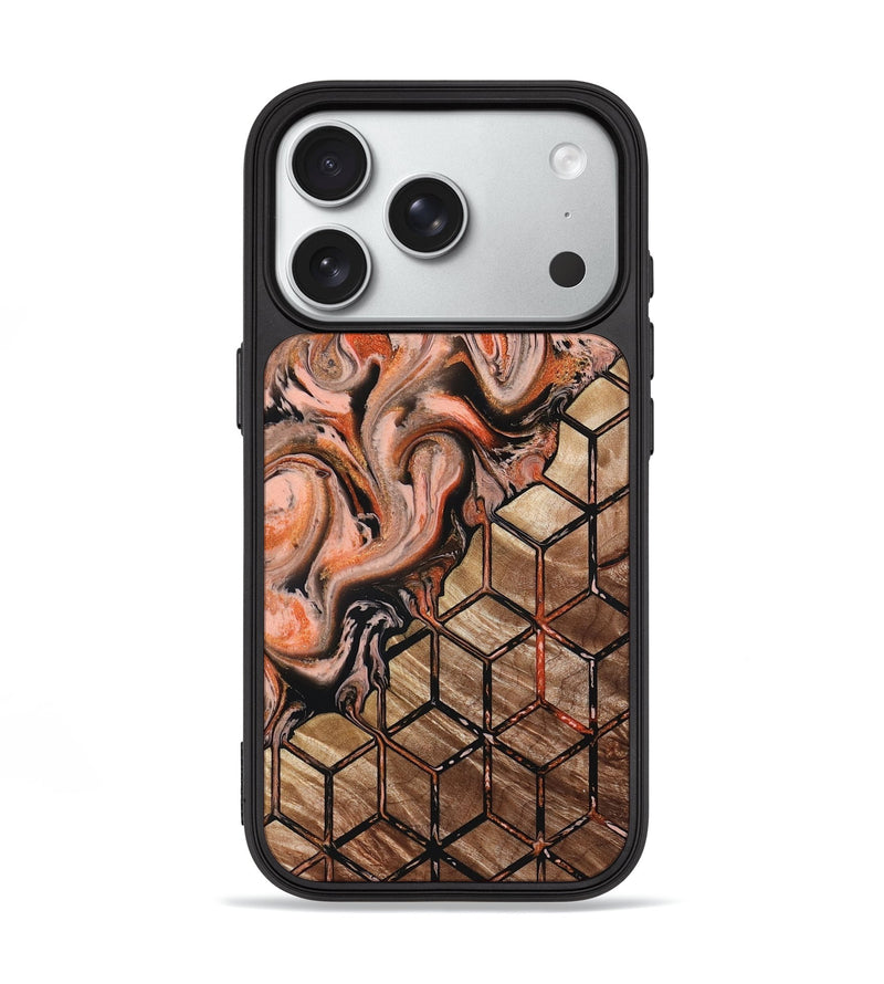 iPhone 18 Pro Wood Phone Case - Amelia (Pattern, 832008)
