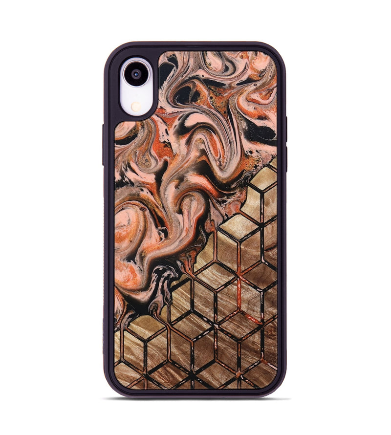 iPhone Xr Wood Phone Case - Amelia (Pattern, 832008)