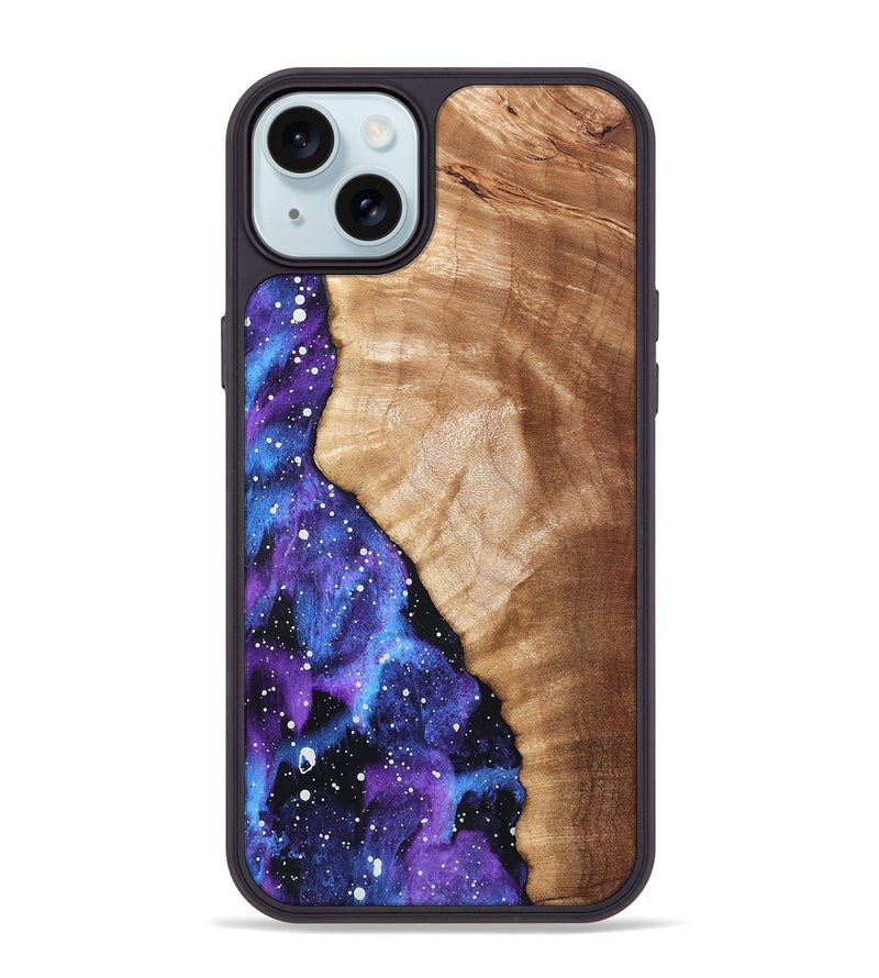 iPhone 15 Plus Wood Phone Case - Amira (Cosmos, 832009)
