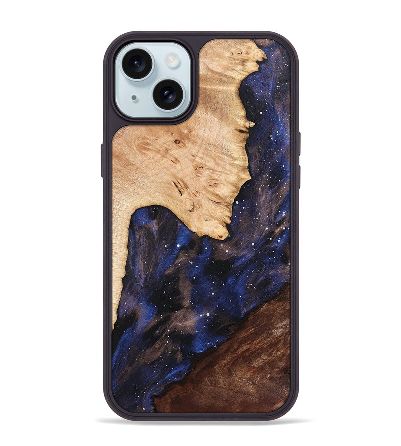 iPhone 15 Plus Wood Phone Case - Ayden (Cosmos, 832016)