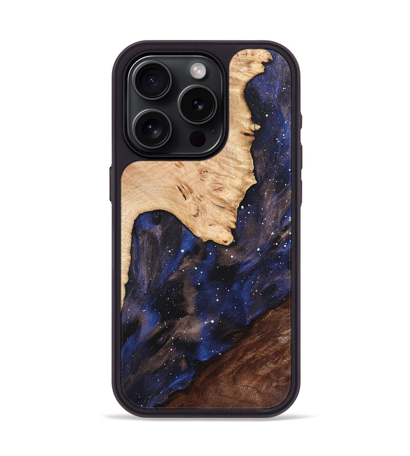 iPhone 15 Pro Wood Phone Case - Ayden (Cosmos, 832016)