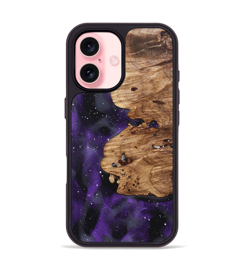 iPhone 16 Wood Phone Case - Paxton (Cosmos, 832018)