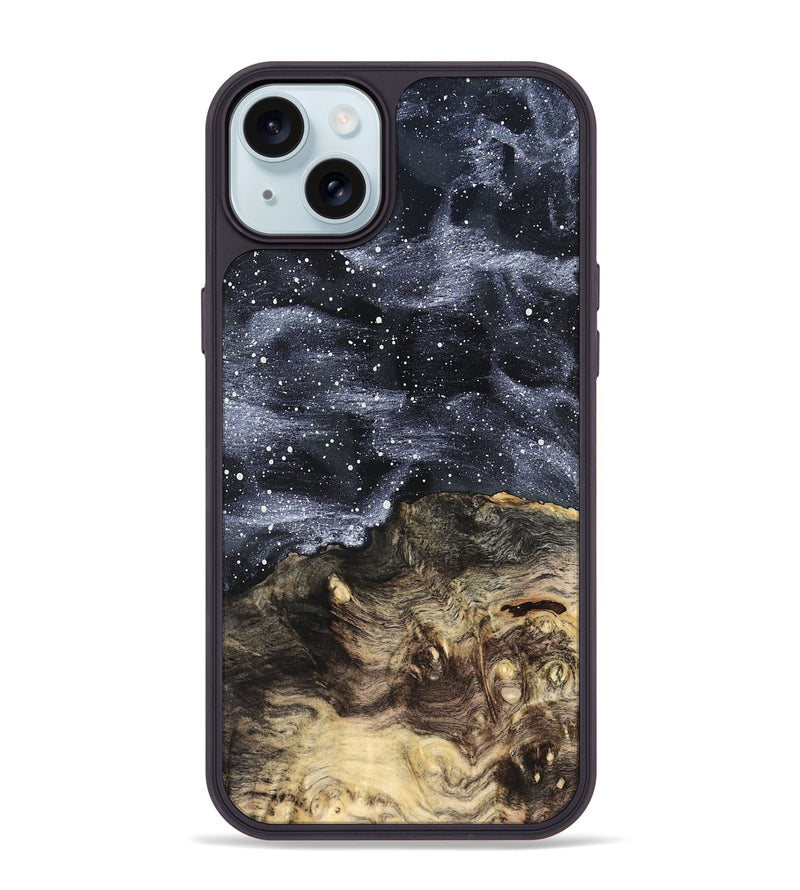 iPhone 15 Plus Wood Phone Case - Tressa (Cosmos, 832020)