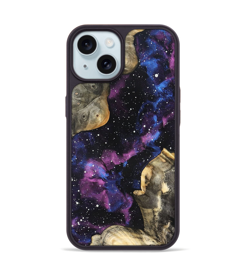 iPhone 15 Wood Phone Case - Cheryl (Cosmos, 832025)