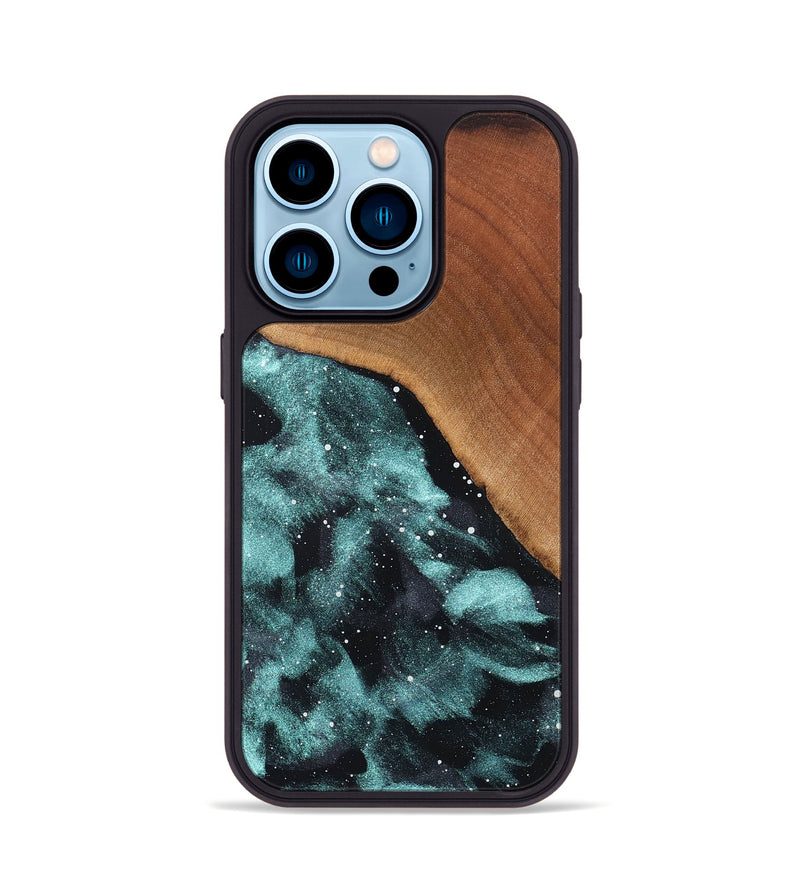 iPhone 14 Pro Wood Phone Case - Lillian (Cosmos, 832027)