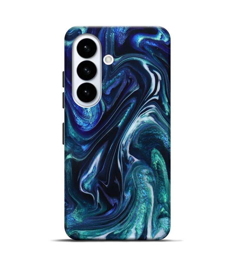 Galaxy S26 ResinArt Live Edge Phone Case - Darleen (Blue, 832033)