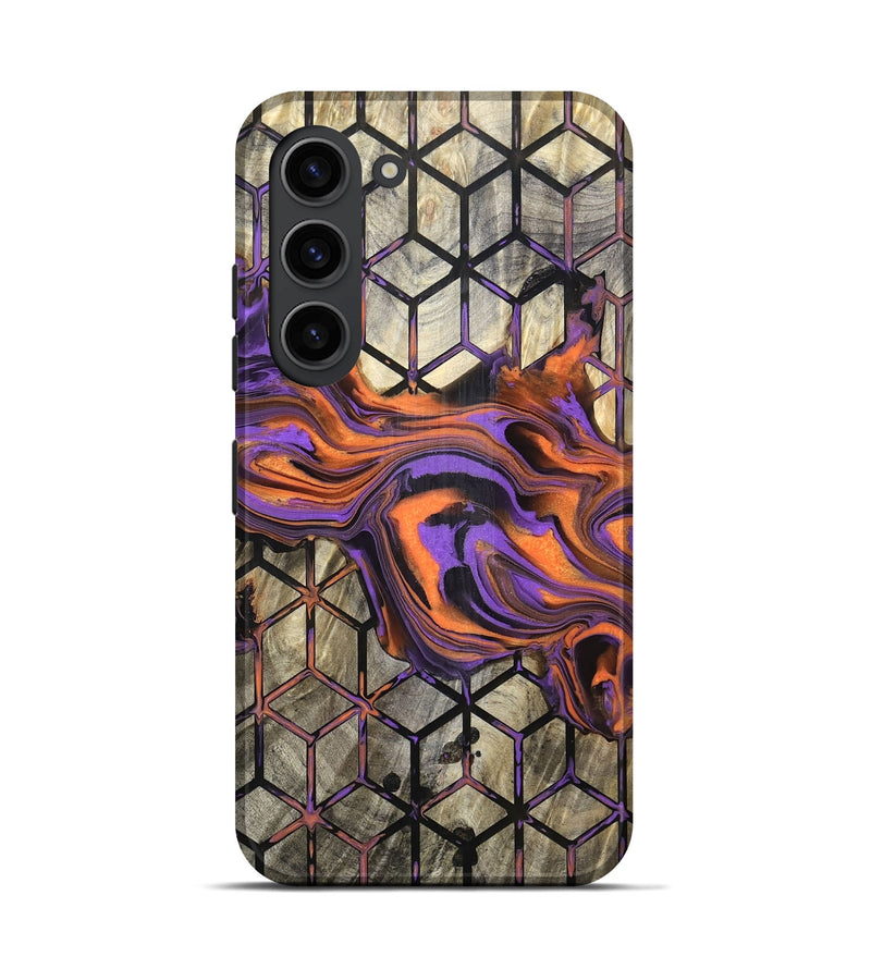 Galaxy S23 Wood Live Edge Phone Case - Rayden (Pattern, 832034)
