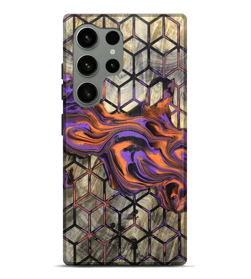 Galaxy S24 Ultra Wood Live Edge Phone Case - Rayden (Pattern, 832034)