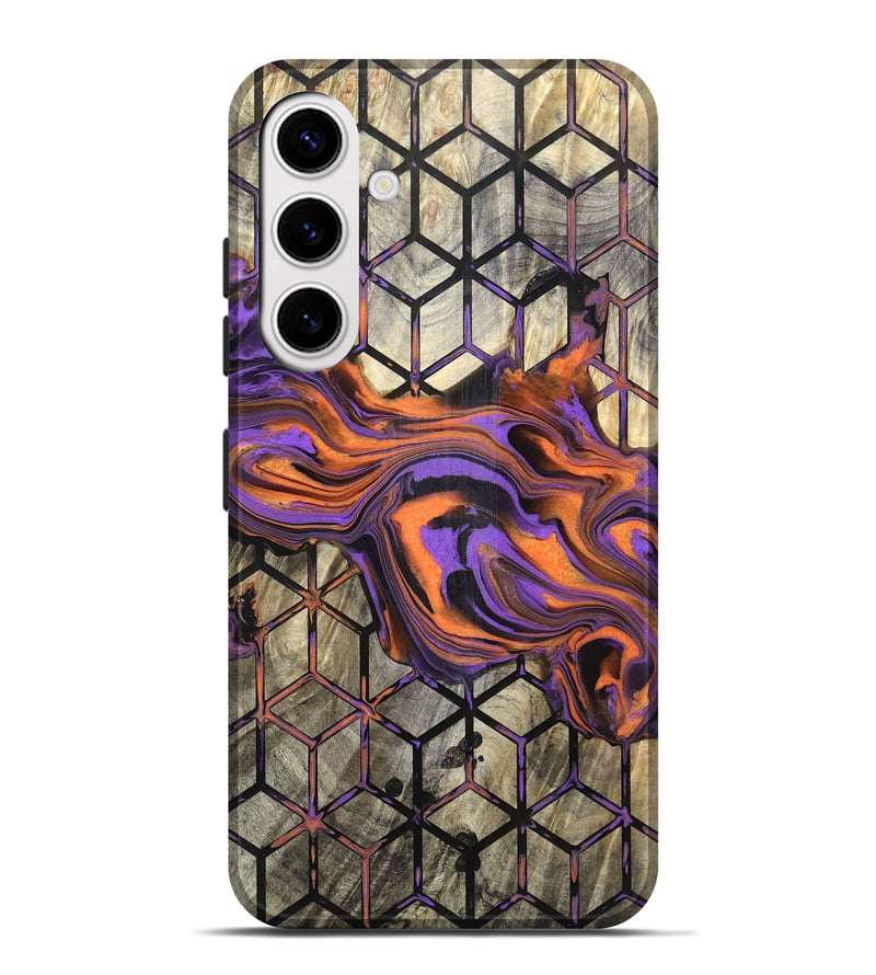 Galaxy S25 Plus Wood Live Edge Phone Case - Rayden (Pattern, 832034)