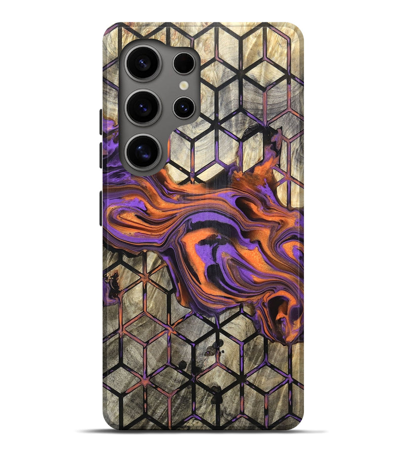 Galaxy S25 Ultra Wood Live Edge Phone Case - Rayden (Pattern, 832034)