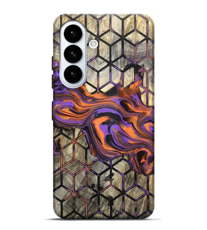 Galaxy S26 Plus Wood Live Edge Phone Case - Rayden (Pattern, 832034)