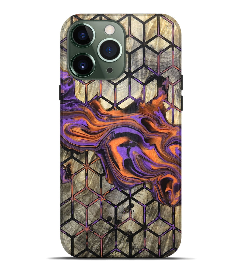 iPhone 13 Pro Max Wood Live Edge Phone Case - Rayden (Pattern, 832034)