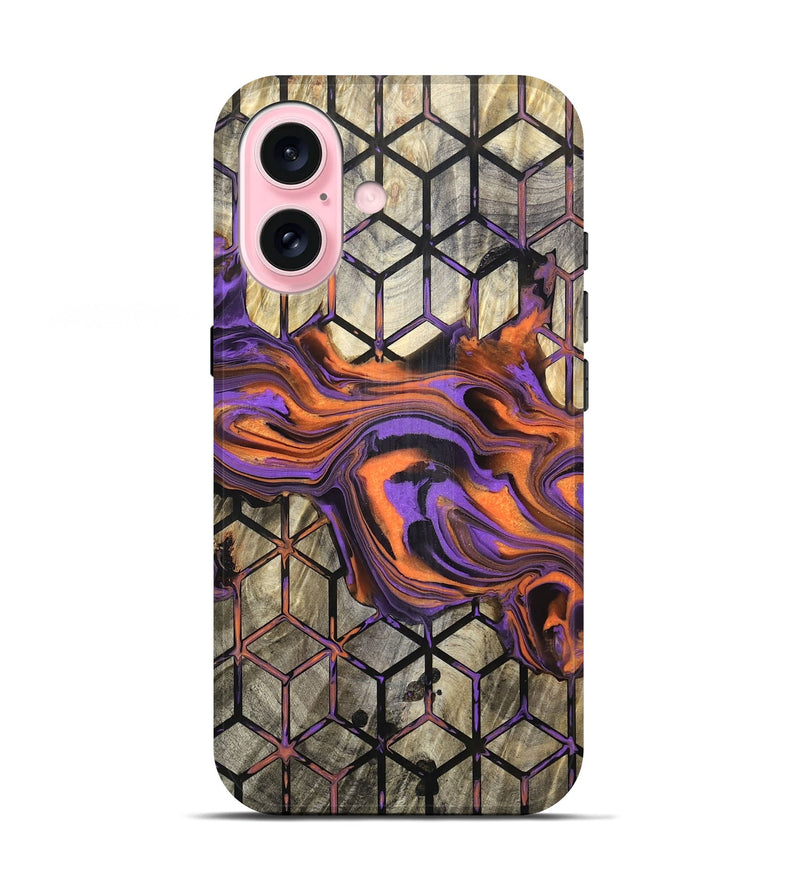 iPhone 17 Wood Live Edge Phone Case - Rayden (Pattern, 832034)