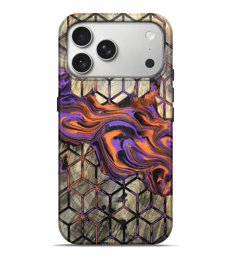 iPhone 17 Pro Max Wood Live Edge Phone Case - Rayden (Pattern, 832034)